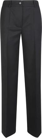 P.A.R.O.S.H. Liliuxy Wijde Pijpen Broek - Dames - Wijde Broeken - Bruin - S - Broeken