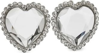 Alessandra Rich Orecchini a cuore - Argento