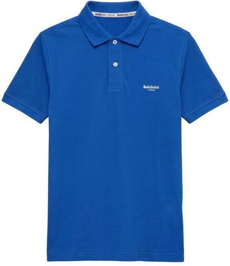 Baldinini Blue Cotton Men Mens Polo-Shirt