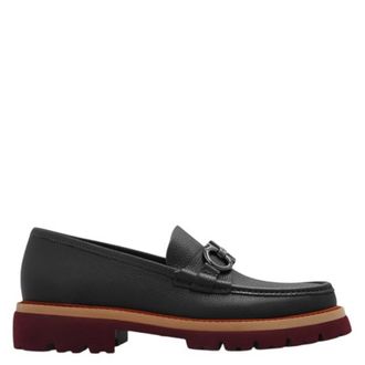 Ferragamo Bleecker Gancini Bit Loafers, Size 10 EE