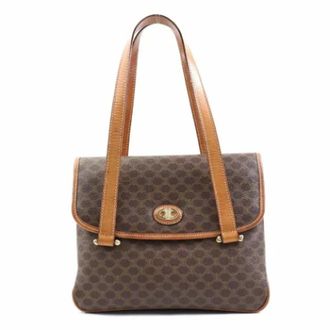 Celine Pre-owned Shoulder Bags, female, Brown, Size: ONE SIZE Pre-owned Leather handbags