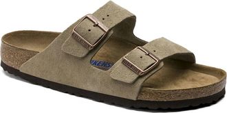 Birkenstock Womens Arizona Sandal In Taupe