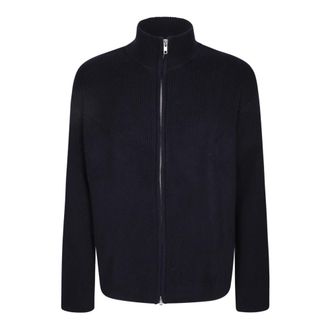 Soft Goat C&aacute;rdigan con cierre de cremallera - Sweatshirts & Hoodies - Hombre - Azul - XL