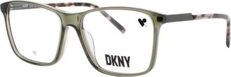 DKNY Ladies Transparent Rectangular Eyeglass Frames Dkny-Dk5067-330-53