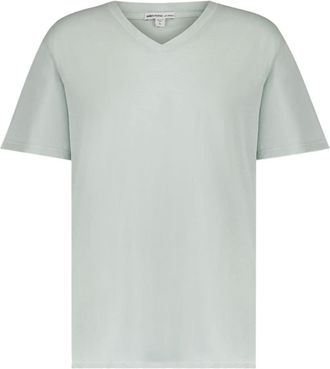 James Perse S/S V-neck T-shirt - men - Cotton - 2 - Blue