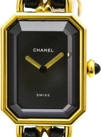 Chanel Pre-owned Watches, female, Black, Size: ONE SIZE Pre-owned Premiere H0001 Wristwatch