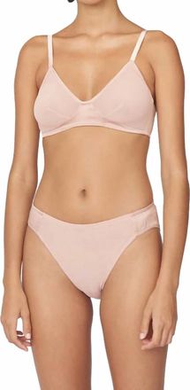 Araks Tasia Semi-Sheer Bralette In Buff