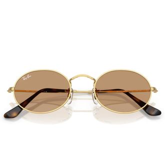 Ray-Ban Rb 3547 Oval Zonnebril - unisex - Zonnebrillen - Geel - 51 MM - Accessoires