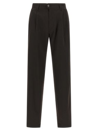 Incotex Brown Polyester Dress Mens Pants