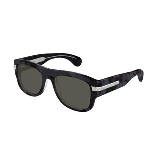 Gucci Authentieke stijlvolle brillen met eersteklas service - Heren - Zonnebrillen - Grijs - 54 MM - Accessoires