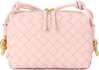 Tiffany & Fred Mini Woven Leather Crossbody