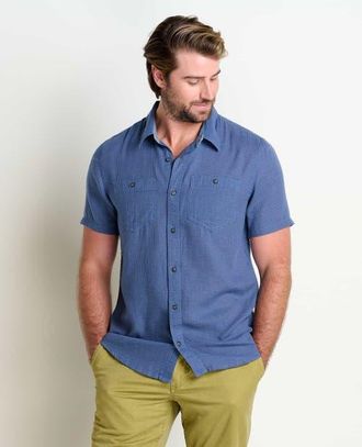 Toad & Co Honcho Shirt in High Tide Ii at Nordstrom, Size Xx-Large