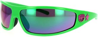Chiara Ferragni Moon Eye Zonnebril - Dames - Zonnebrillen - Groen - ONE Size - Accessoires