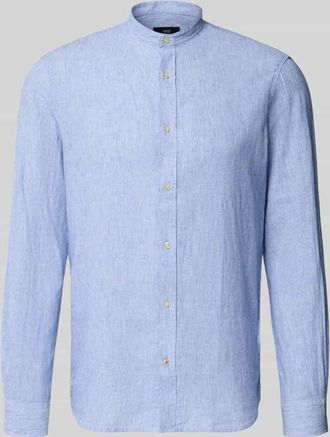 Cinque Slim Fit Freizeithemd aus Leinen-Baumwoll-Mix Modell SUN in Hellblau, Gr&ouml;&szlig;e XL