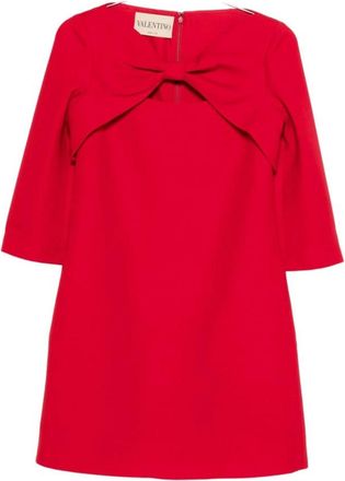 Valentino Wool and Silk Mini Dress