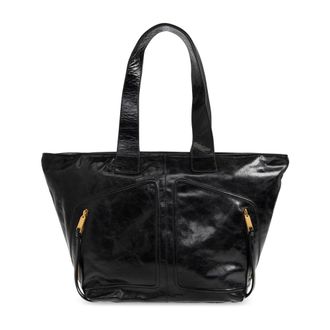 AllSaints Tote Bags, female, Black, Size: ONE SIZE Jean Rey Shopper Bag