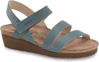 Naot Kayla Sandal in Sea Green Leather at Nordstrom, Size 9Us