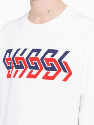 Gucci Crewneck Sweatshirt - Dames - Sweatshirts - Wit - M - Hoodies & sweatvesten