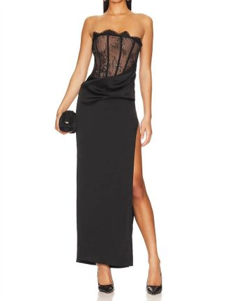 NBD Nalani Maxi Dress In Black