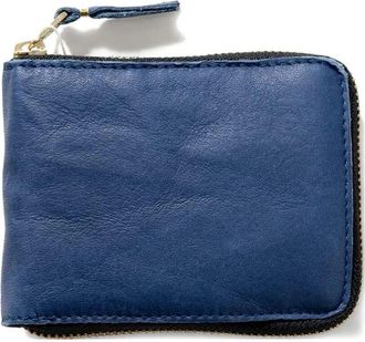 Comme Des Gar&ccedil;ons Washed Leather Wallet Accessories