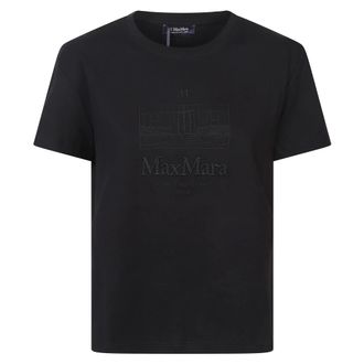 Max Mara Dames, Tops, Zwart, Maat: XL