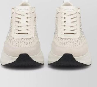 Premiata leather low-top sneakers