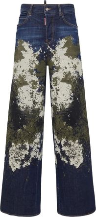 Dsquared2 Jeans con stampa - Blu