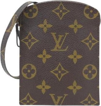 Louis Vuitton Pre-owned Pochette Secret - Dames - Vintage Mini Tas - Bruin - ONE Size - Vintage