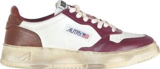 Autry Sneakers, female, Brown, Size: 10 US Vintage Style Sneakers - Avlw Sv40
