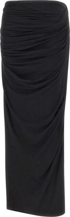 Entire studios Drape Rok - Dames - Maxi Rokken - Zwart - M - Rokken