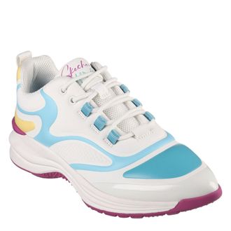 Skechers Dames/Dames Hot Melt Trainers (Wit, Groen, Zwart)
