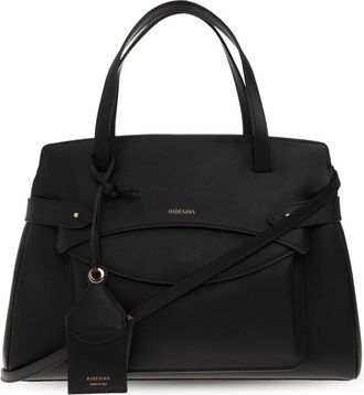 Hidesins Lullaby Medium Bag - Dames - Handtassen - Zwart - ONE Size - Leer - Tassen