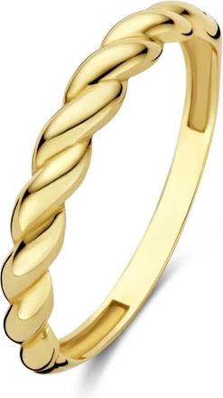 Isabel Bernard Accessoires, Dames, Geel, 54 MM, Rivoli Laurance Ring met Zirkonia