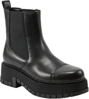 Marc Fisher Bermuda Lug Sole Chelsea Boot in Black at Nordstrom Rack, Size 8.5