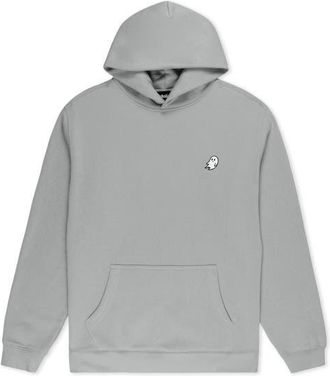 Dalix Ghost Relaxed Midweight Fleece Pullover Hoodie in Storm at Nordstrom, Size Xx-Large
