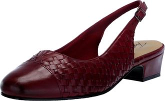 Trotters Dea Woven Dark Red T2168-601 Womens