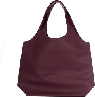 A.P.C. Womens Tote Bag Ninon Aubergine Shoulder