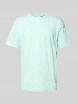 Tom Tailor Regular Fit T-Shirt aus reiner Baumwolle in Helltuerkis, Größe XXXL