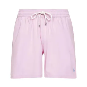 Polo Ralph Lauren Beachwear, male, Pink, Size: XL Traveler Swim Trunks