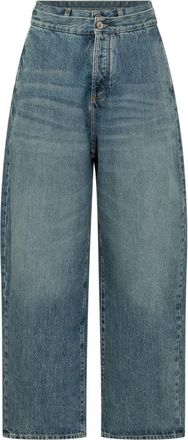 The Attico Navy High Rise Jeans