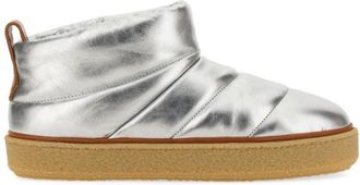 Isabel Marant Silver Leather Boots