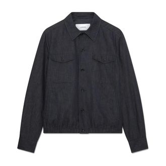 Lardini Licht Jack - Heren - Zomerjassen - Blauw - L - Katoen - Jassen