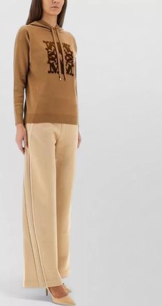 Max Mara wool regular-fit hooded sweater