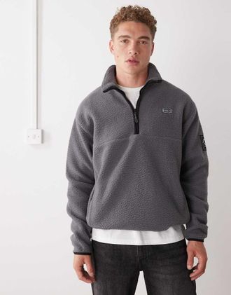 Dare 2B Pile grigio con zip corta