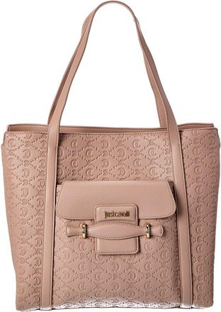 Just Cavalli Logo Tote