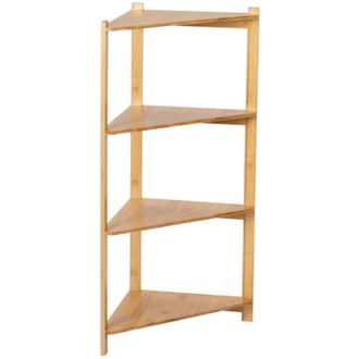 Andrea House Andrea House Ba72004 Estanter&iacute;a Rinconera De Bamb&uacute; Beige N&oacute;rdica - Ref: Ba72004