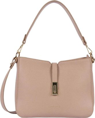 Lancaster Shoulder Bags, female, Beige, Size: ONE SIZE Large shoulder bag Milano Horizon