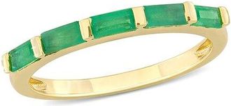 Rina Limor 10K 0.60 Ct. Tw. Emerald Ring