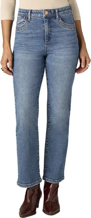 Wit & Wisdom Wit & Wisdom Mid Blue Artisanal Bennett Skyrise Barely Boot Jean