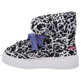 Freddy Puff Boot stampa fantasia con imbottitura in pile